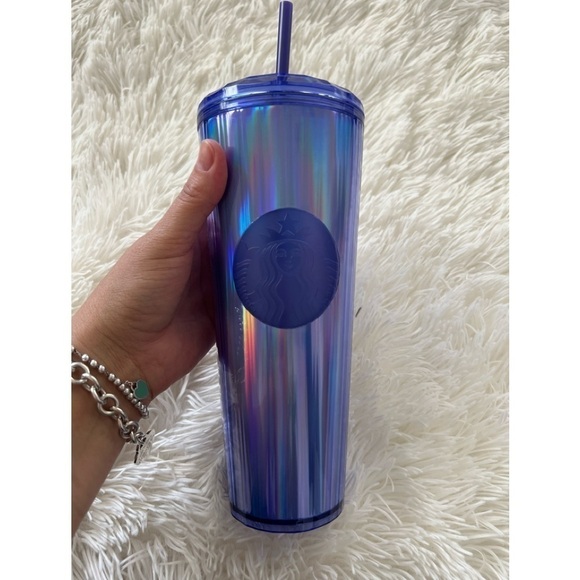 Starbucks Periwinkle iridescent dome - Fall 2022 - Picture 1 of 4